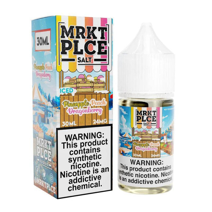 Iced Pineapple Peach Dragonberry - MRKTPLCE Synthetic Salt 30mL