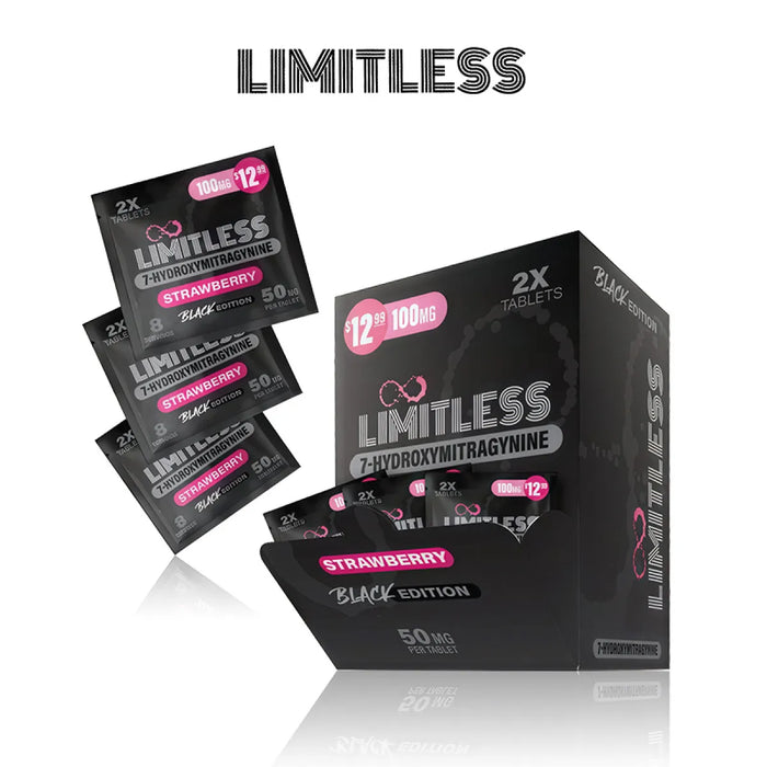 Limitless 7-Hydroxymitragymine Tablets 50mg