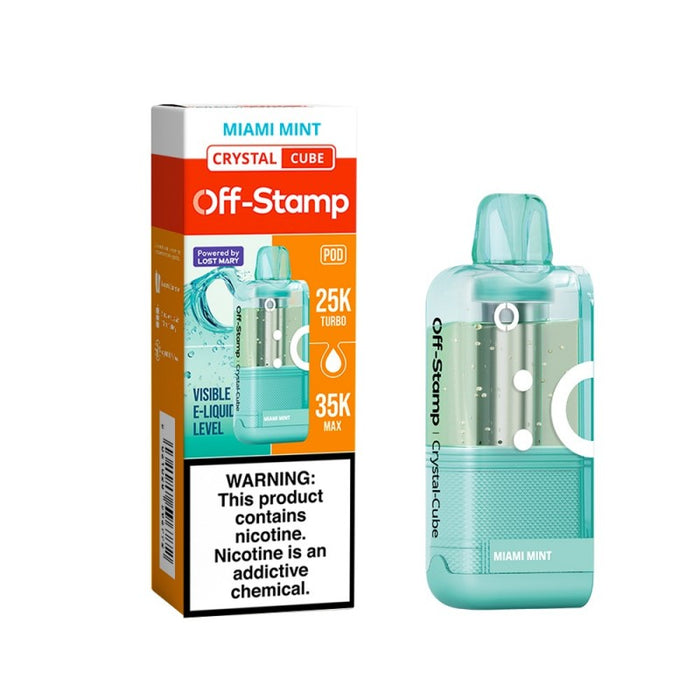 Off-Stamp X-Cube 35000 Crystal Disposable Pod