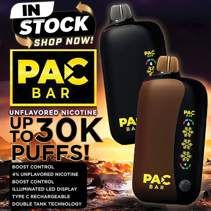 PAC Bar 30K Dipsoable 4%