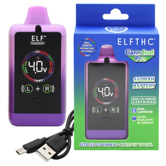 ELF Canndual Pro 650mAh 510 Battery
