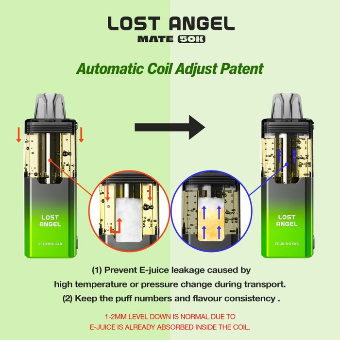 Lost Angel Mate 50K Disposable