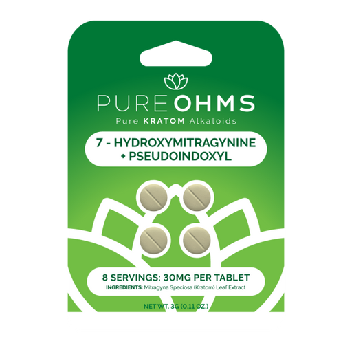 Pure OHMS 7 Hydroxymitgragynine Psuedo Tablets