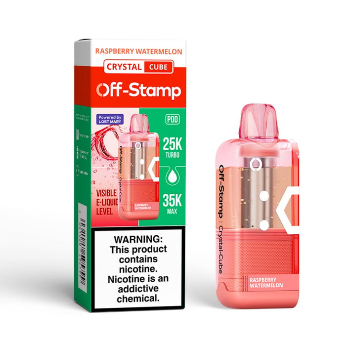 Off-Stamp X-Cube 35000 Crystal Disposable Pod
