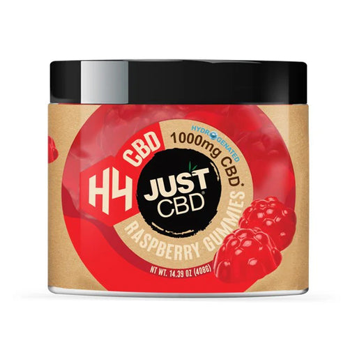 Just H4 CBD Raspberry Gummies