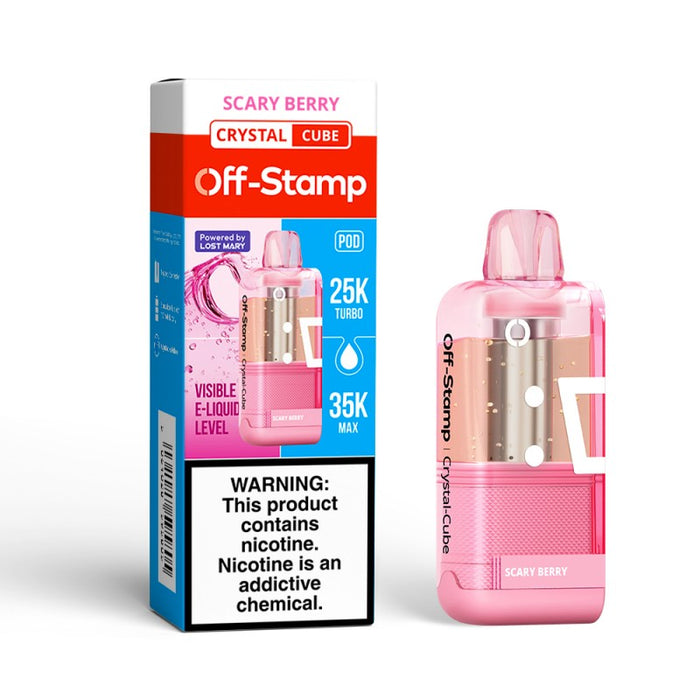 Off-Stamp X-Cube 35000 Crystal Disposable Pod