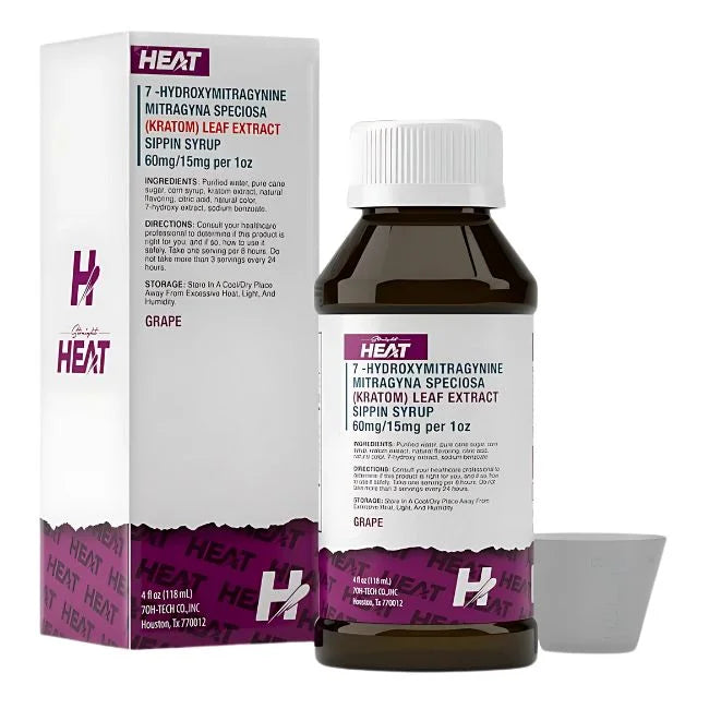 Straight Heat 7-Hydroxy Sippin Syrup