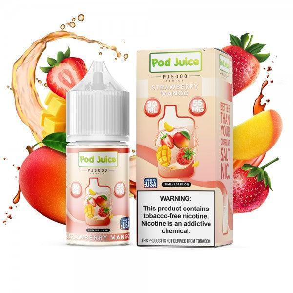 Strawberry Mango - Pod Juice PJ5000 Synthetic Salt 30mL