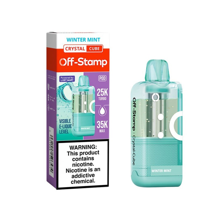 Off-Stamp X-Cube 35000 Crystal Disposable Pod